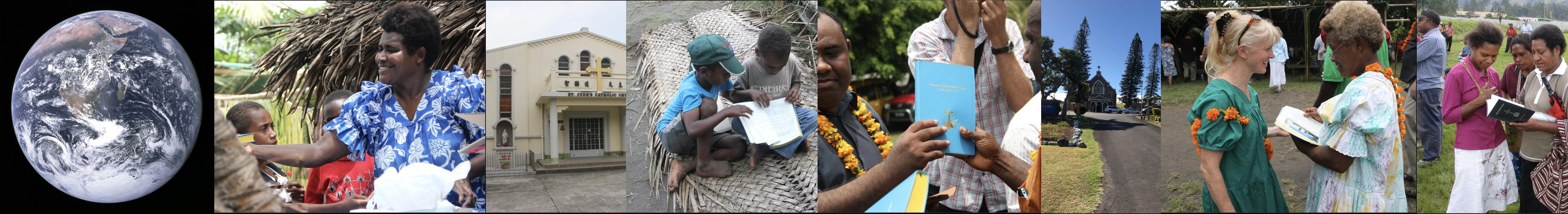 Photos of Bible ministry and readers around the world